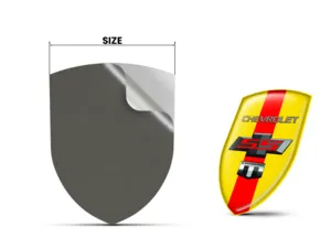 Chevrolet Doming Sticker Hochwertig Pro Anpassbar